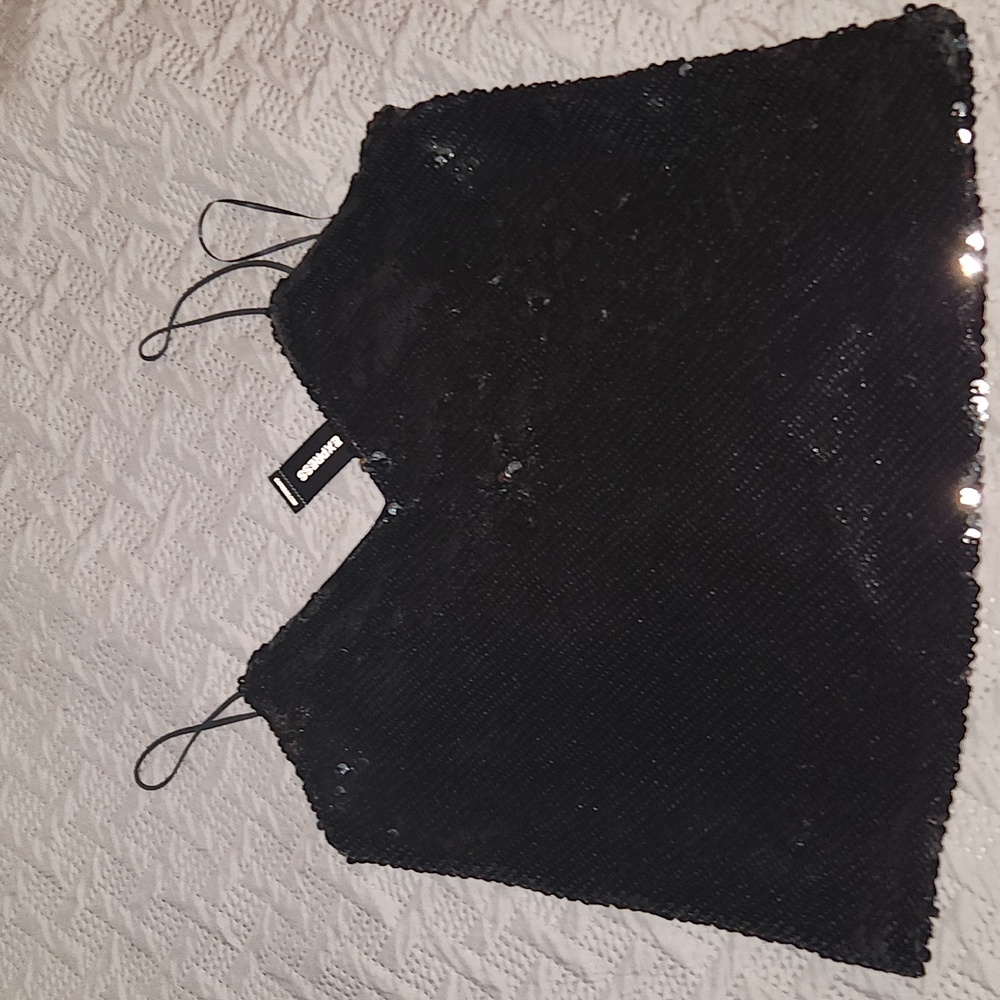 NWT sequin top